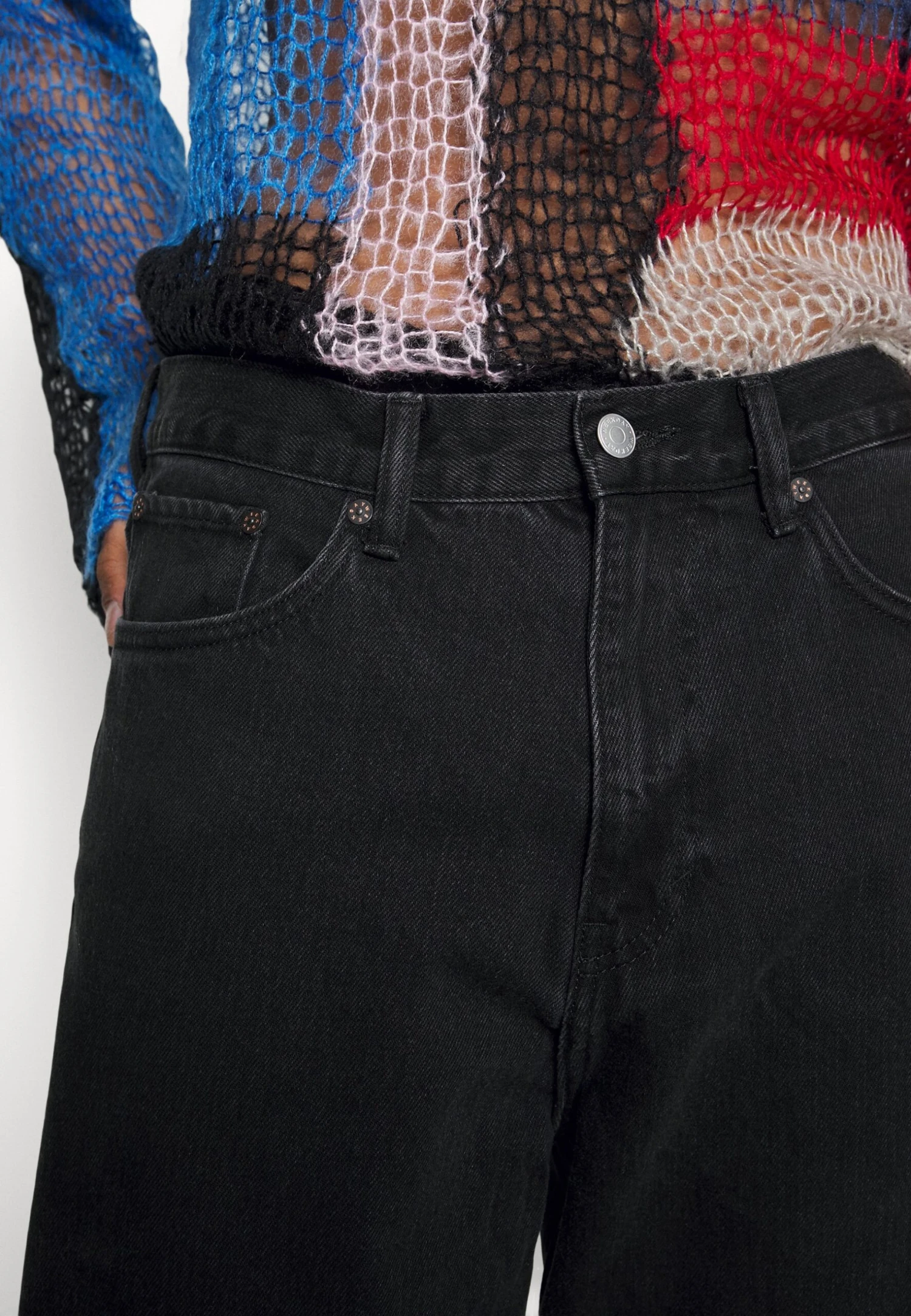 WEEKDAY Galaxy Loose StraightJeans BaggyTuned Black Uomo Jeans WEB22G04X-Q13 5 WEEKDAY Galaxy Loose StraightJeans BaggyTuned Black Uomo Jeans WEB22G04X-Q13 - immagine 5