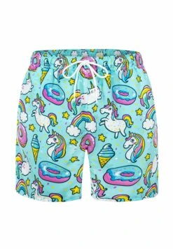 Mr GUGU & MISS GO Happy Teal- Shorts Da Mare - Teal 7 Mr GUGU & MISS GO Happy Teal- Shorts Da Mare - Teal -Vendite Boss 5717401b065e4d9f90dd0aa44b923b2d