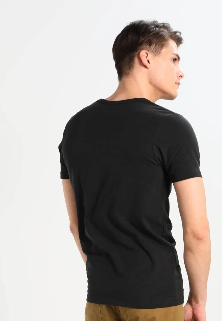 Jack & Jones Basic V-Neck T-Shirt BasicBlack Uomo T-shirt E Polo JA222D0E6-802 3 Jack & Jones Basic V-Neck T-Shirt BasicBlack Uomo T-shirt E Polo JA222D0E6-802 - immagine 3