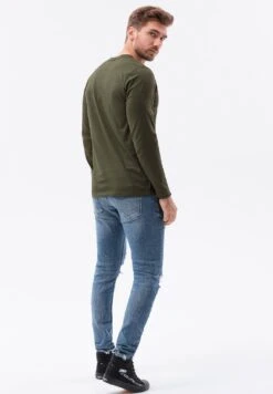 Maglietta A Manica LungaGreen Uomo T-shirt E Polo OM422O02B-M11 -Vendite Boss 5912dd927b774f469fe3c0c7959f41e7