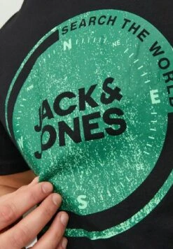 Jack & Jones KlassischesT-Shirt Con StampaBlack Uomo T-shirt E Polo JA222O5G3-Q11 -Vendite Boss 5b820cb4749b4ce498d9a01207e50265