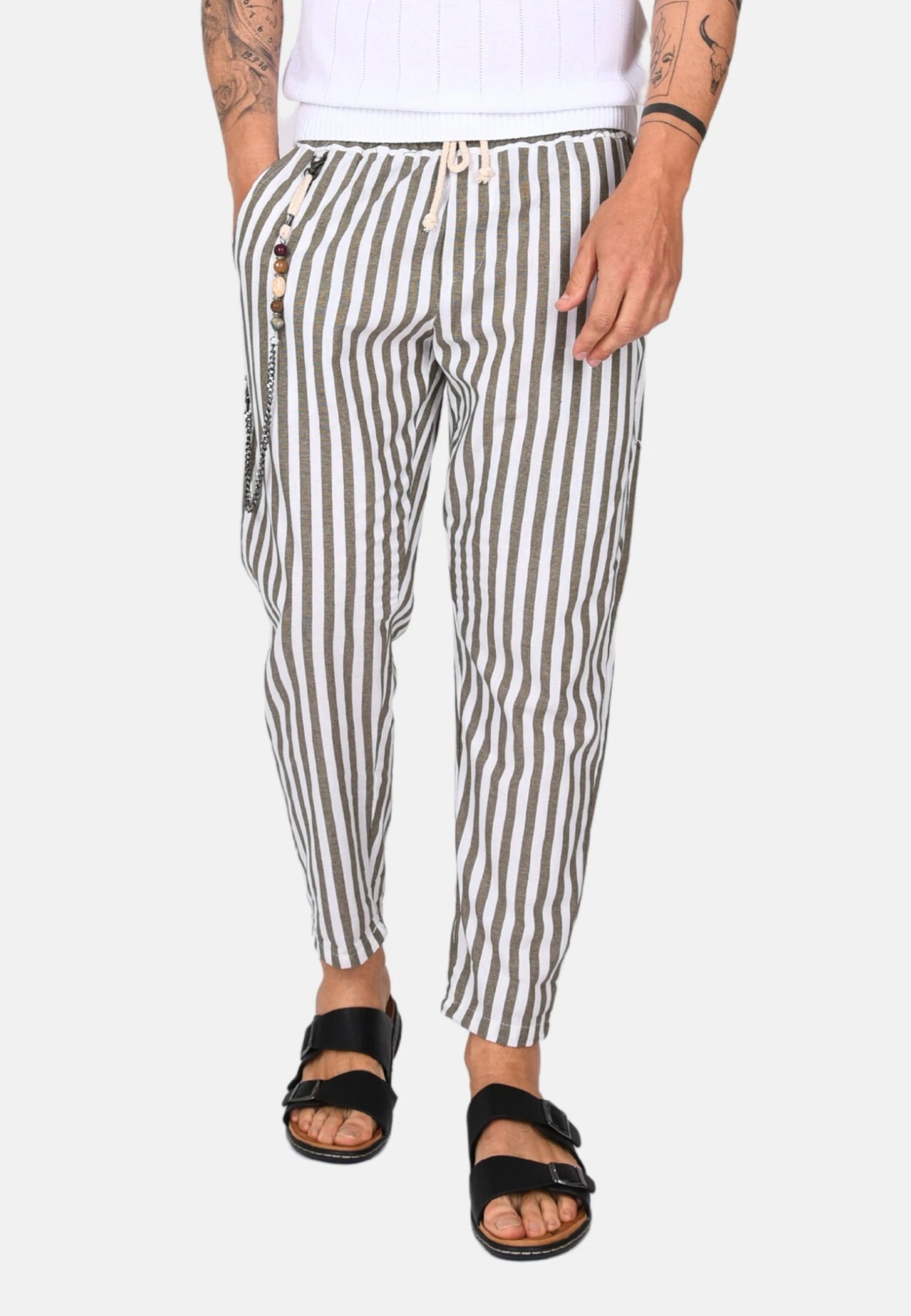 PantaloniVerde Uomo Pantaloni CIS22E01D-M11 5 PantaloniVerde Uomo Pantaloni CIS22E01D-M11 - immagine 5