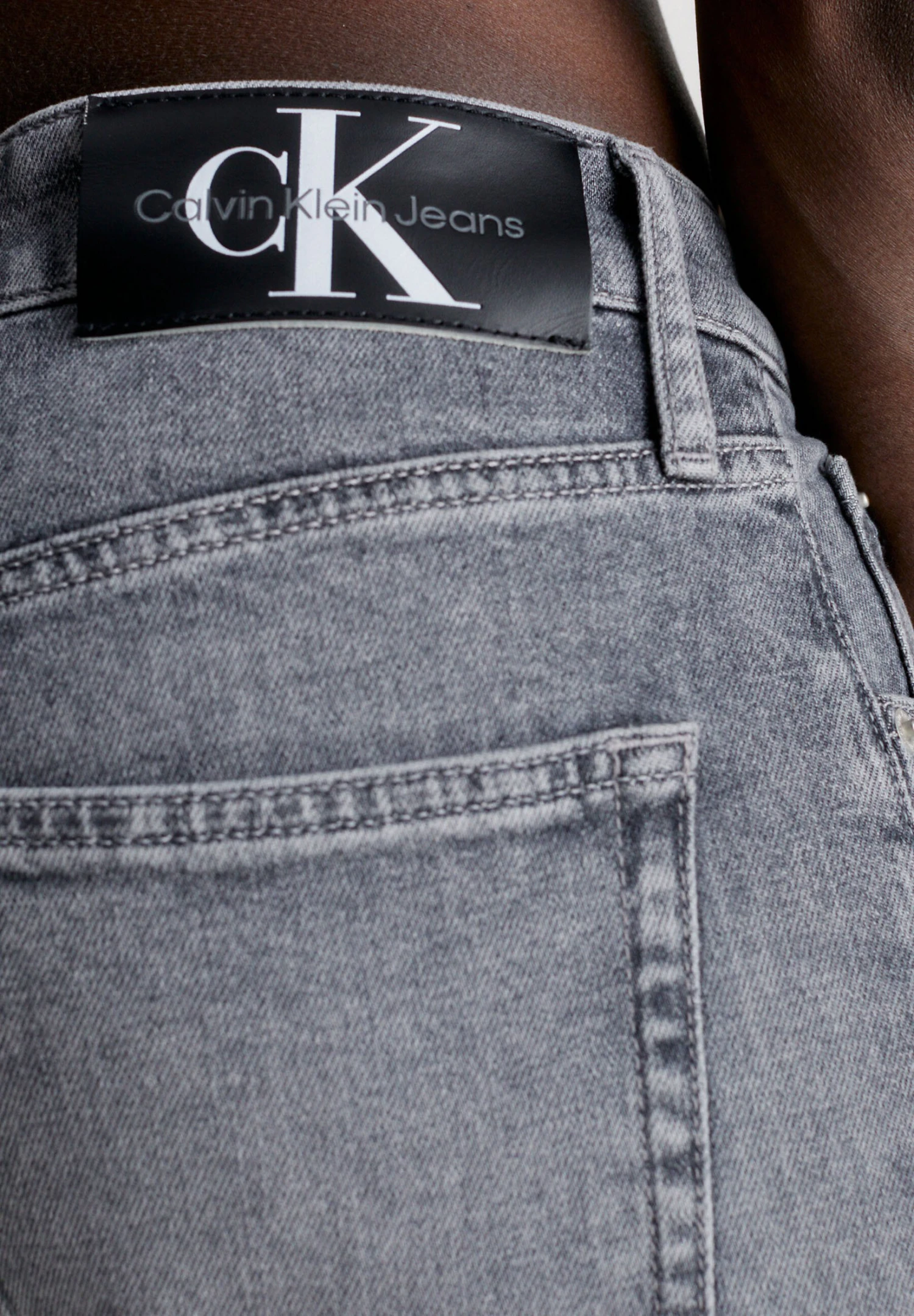 Calvin Klein Jeans Jeans Slim FitDenim Grey Uomo Jeans C1822G0SU-C11 4 Calvin Klein Jeans Jeans Slim FitDenim Grey Uomo Jeans C1822G0SU-C11 - immagine 4