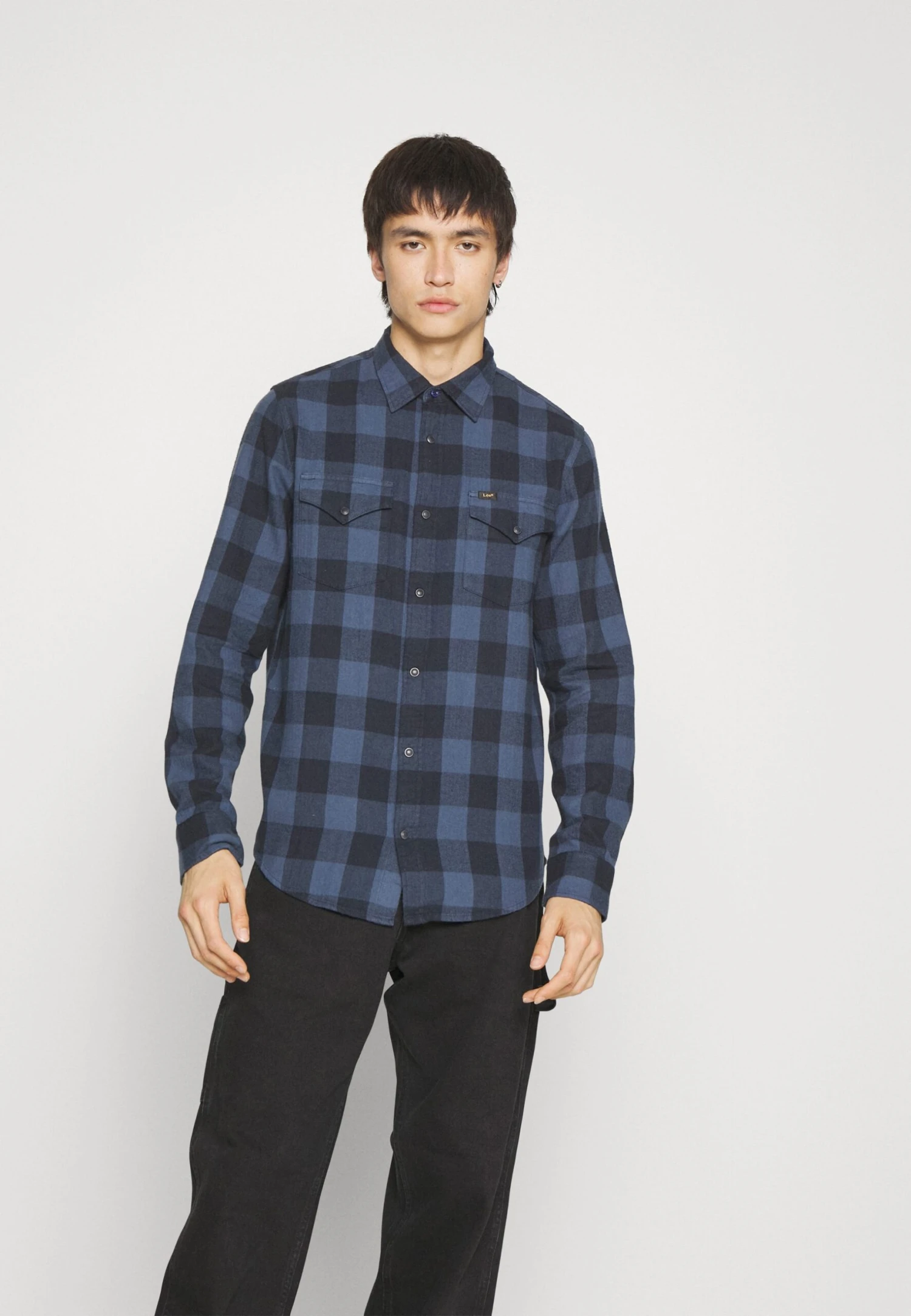 Lee Clean Western - Camicia - Deep Waters 1 Lee Clean Western - Camicia - Deep Waters