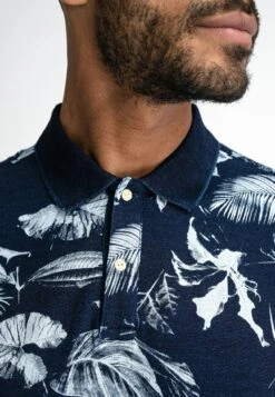 Petrol Industries With All-Over Print - Polo - Midnight Navy -Vendite Boss 65b3008b39f2424692703a730394f18f