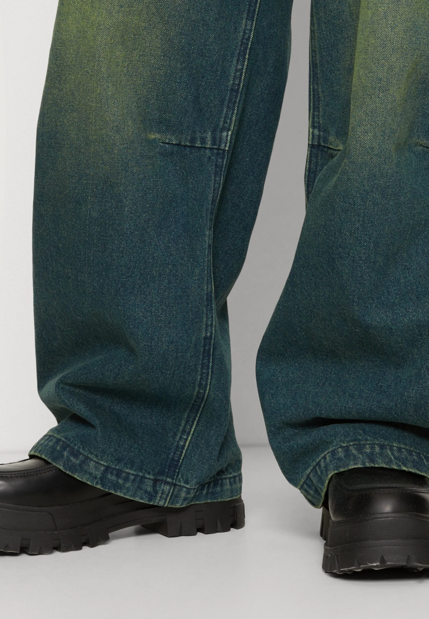 Jaded London Sandblast Colossus Baggy FitJeans BaggyDark Blue Denim Uomo Jeans JL022G03P-K11 4 Jaded London Sandblast Colossus Baggy FitJeans BaggyDark Blue Denim Uomo Jeans JL022G03P-K11 - immagine 4