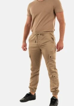 T19939-1Pantaloni CargoBeige Uomo Pantaloni PRK22E04Y-B11