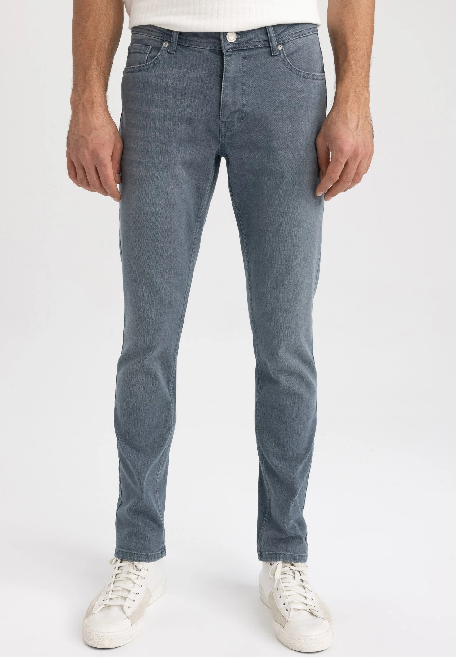 DeFacto Pedro-Slim Fit - Jeans Slim Fit - Indigo 1 DeFacto Pedro-Slim Fit - Jeans Slim Fit - Indigo