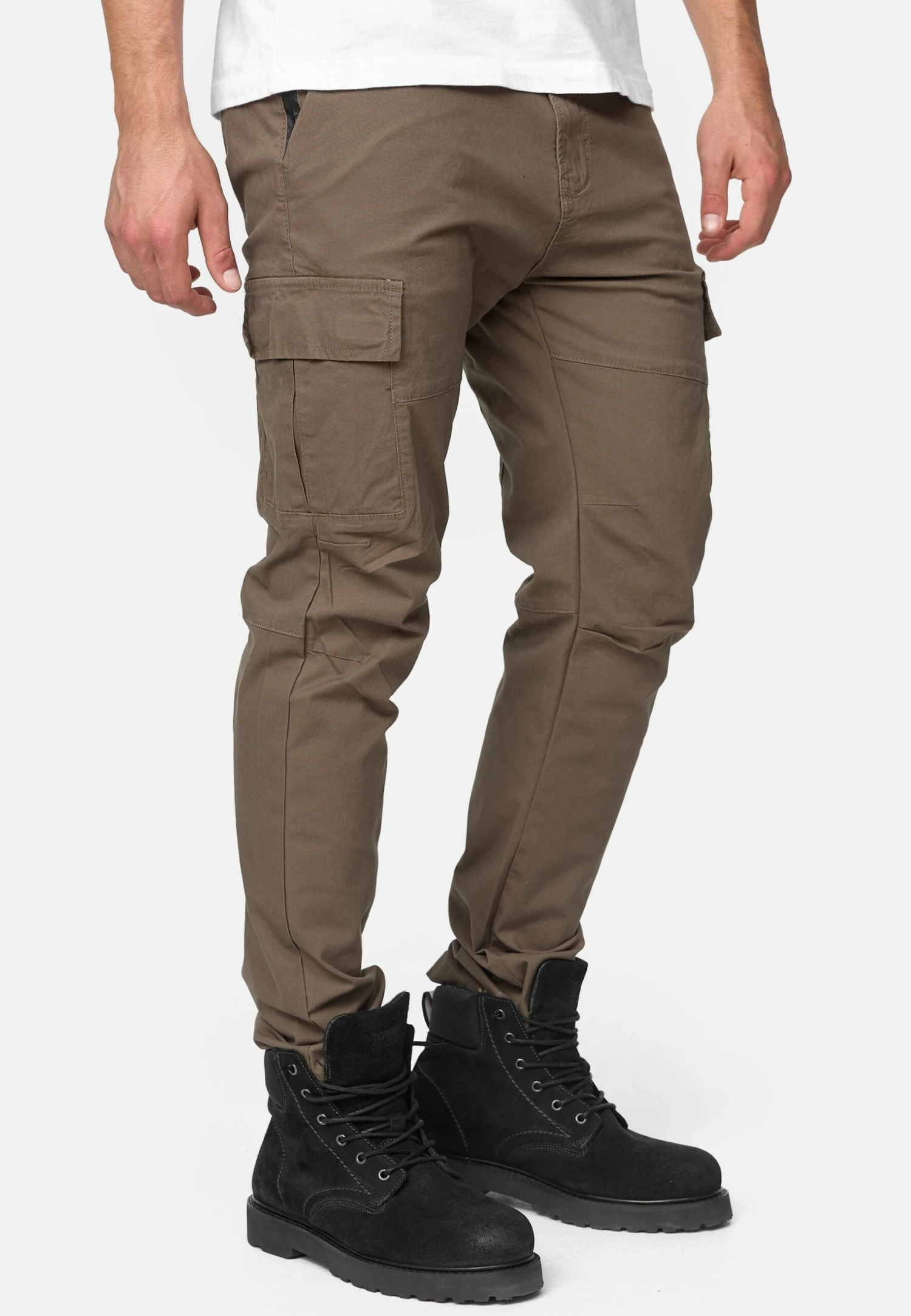 Indicode Jeans Pantaloni Cargo - Army 5 Indicode Jeans Pantaloni Cargo - Army - immagine 5