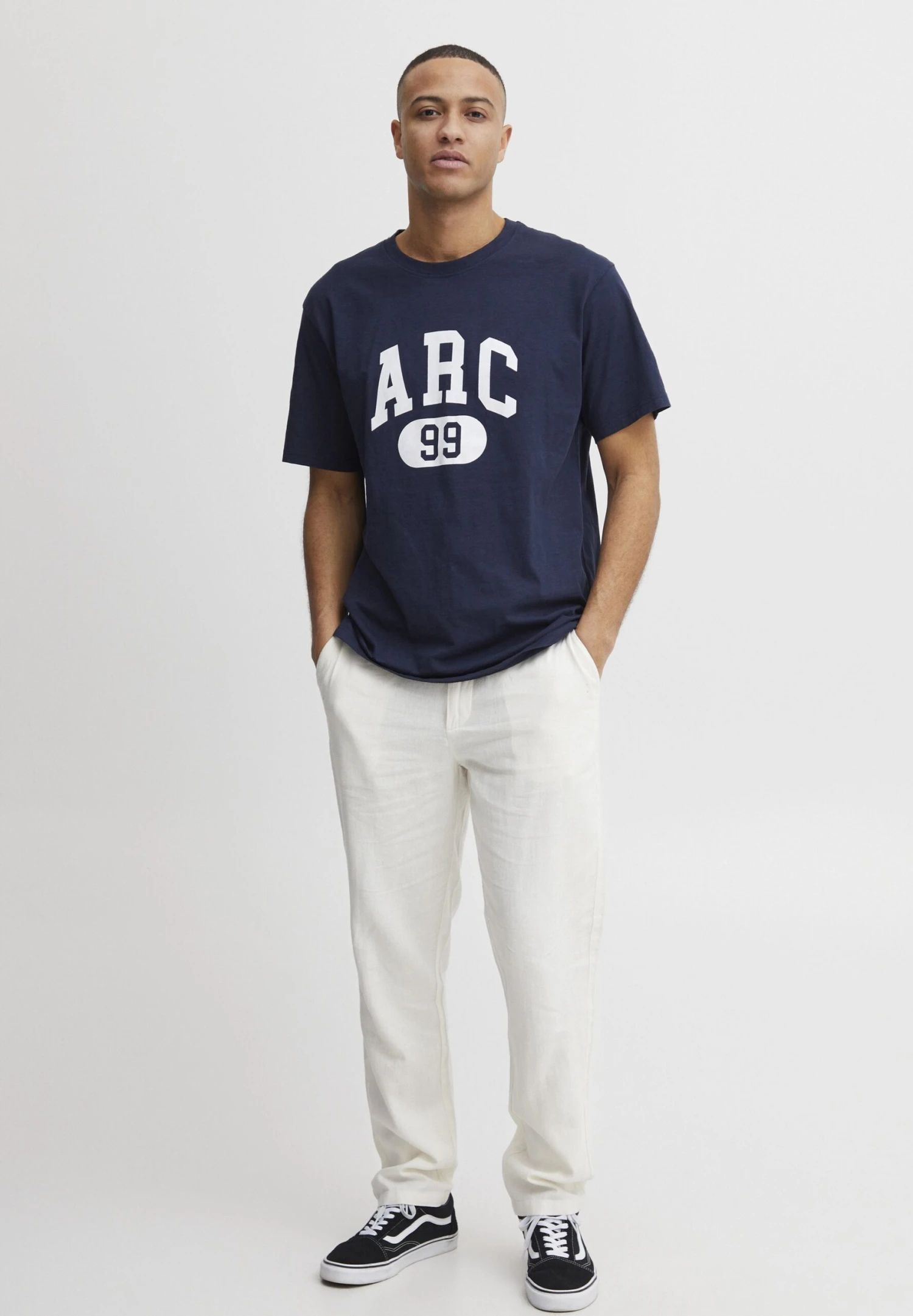 Solid Sdallan LiamChinoOff White Uomo Pantaloni SO422E04E-A11 2 Solid Sdallan LiamChinoOff White Uomo Pantaloni SO422E04E-A11 - immagine 2