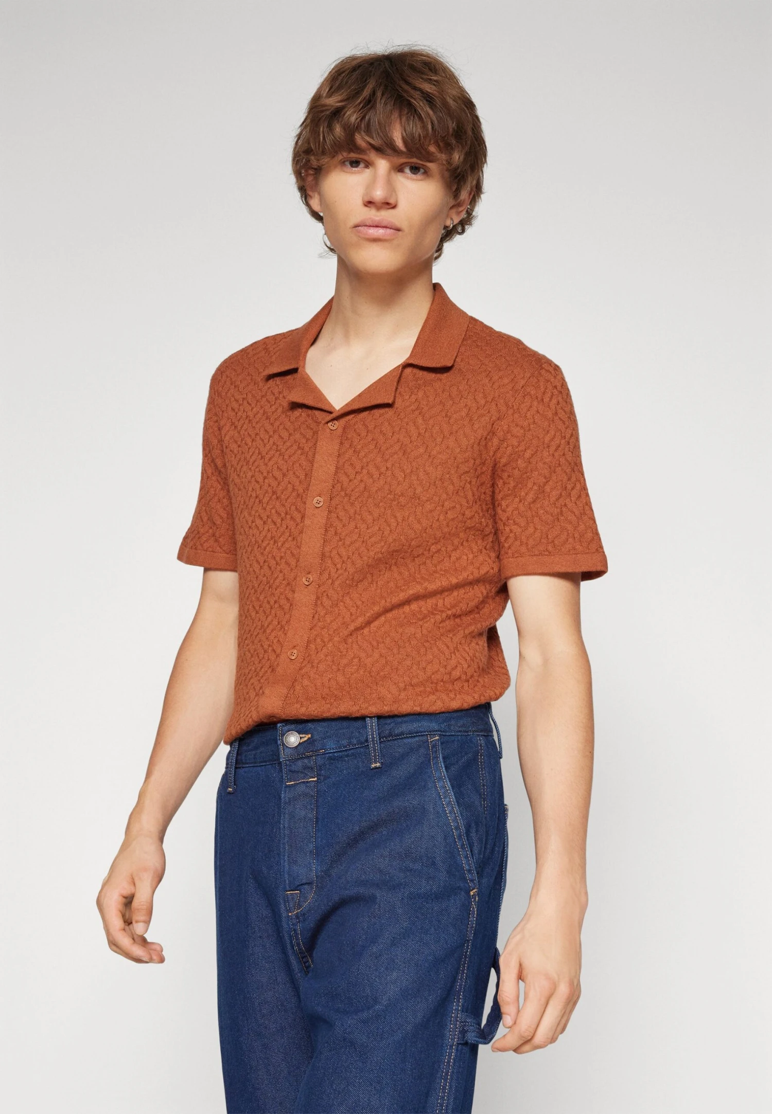 Hollister Co. Sweater Shirt CamiciaRust Uomo Camicie H0422P02T-O11 4 Hollister Co. Sweater Shirt CamiciaRust Uomo Camicie H0422P02T-O11 - immagine 4