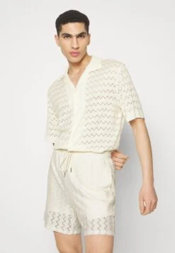 Chevron Shirt And Short Set - Shorts - Cream 12 Chevron Shirt And Short Set - Shorts - Cream -Vendite Boss 76c2c461ce444cbab858298d138a886a