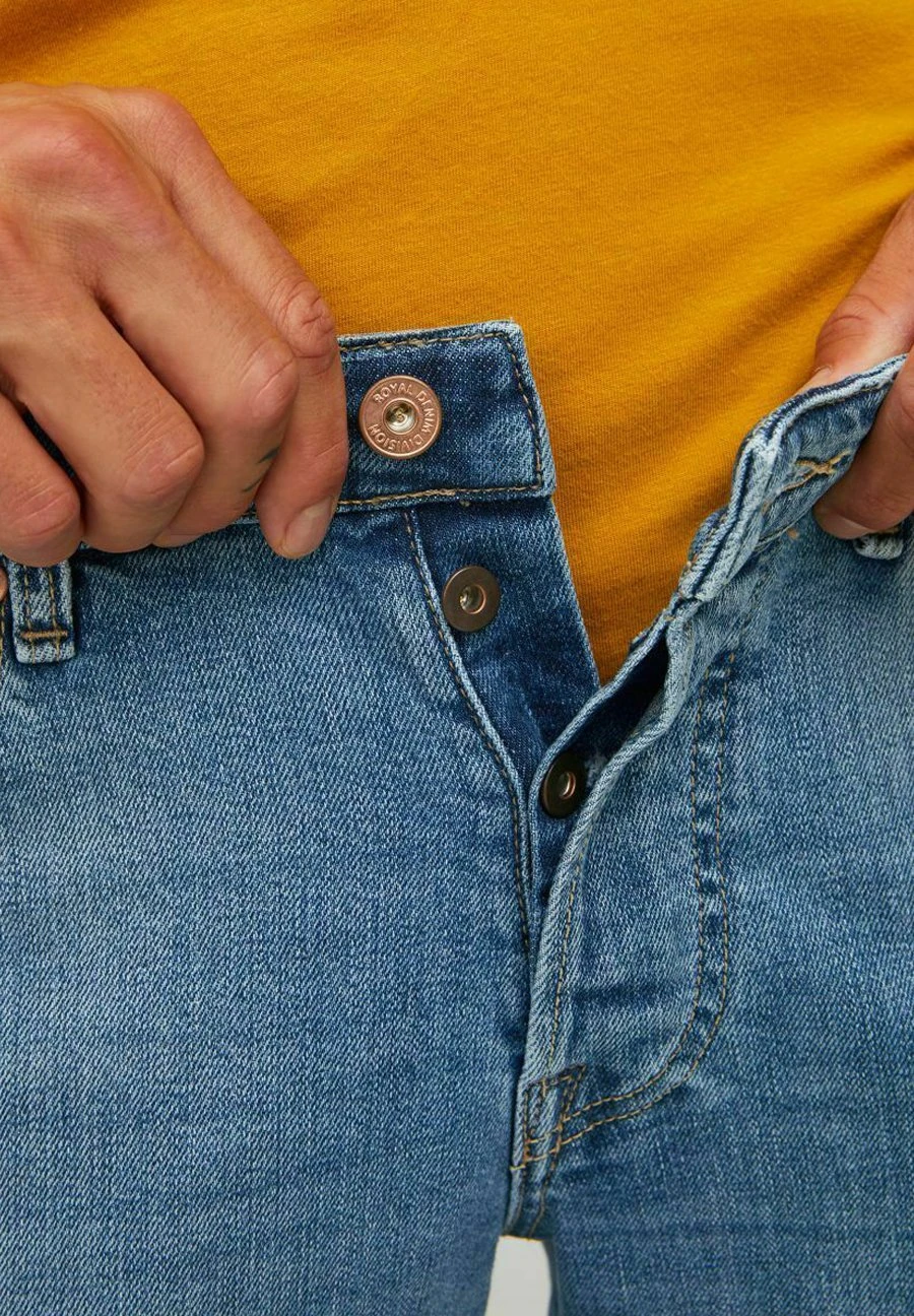 Mike Royal Jeans A SigarettaBlue Denim Uomo Jeans ROW22G004-K11 6 Mike Royal Jeans A SigarettaBlue Denim Uomo Jeans ROW22G004-K11 - immagine 6