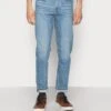 Marc O'Polo DENIM 5 Pocket Slim Fit Tapered Leg Regular Waist CoveredJeans Slim FitVintage Light Blue Uomo Jeans OP522G01V-K11