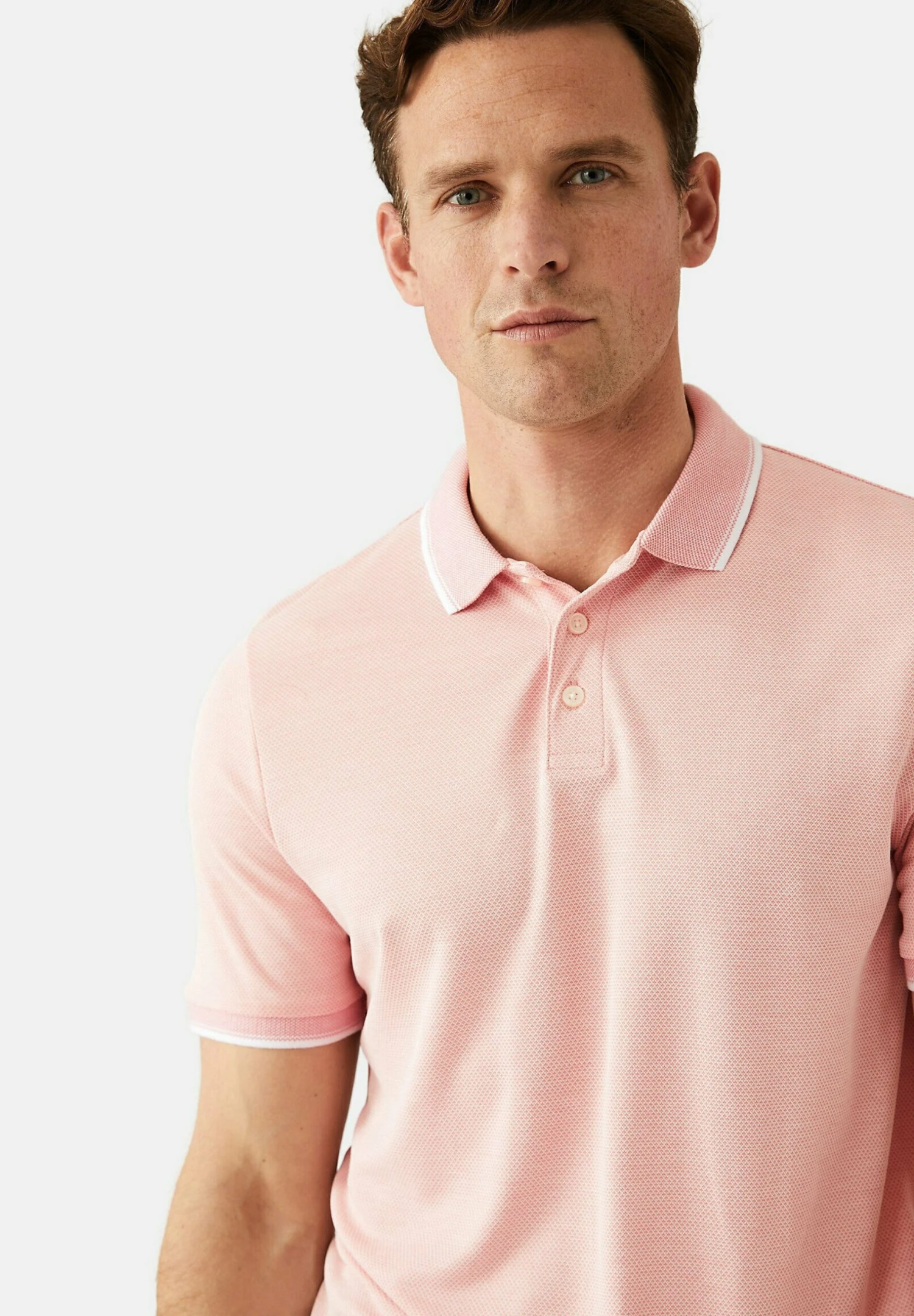 Marks & Spencer Modal RichPoloMedium Coral Uomo T-shirt E Polo QM422P01I-G11 3 Marks & Spencer Modal RichPoloMedium Coral Uomo T-shirt E Polo QM422P01I-G11 - immagine 3