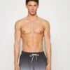 Hollister Co. Ombre Guard - Shorts Da Mare - Black