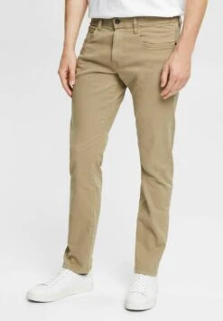 ESPRIT Pant - Jeans Slim Fit - Pale Khaki