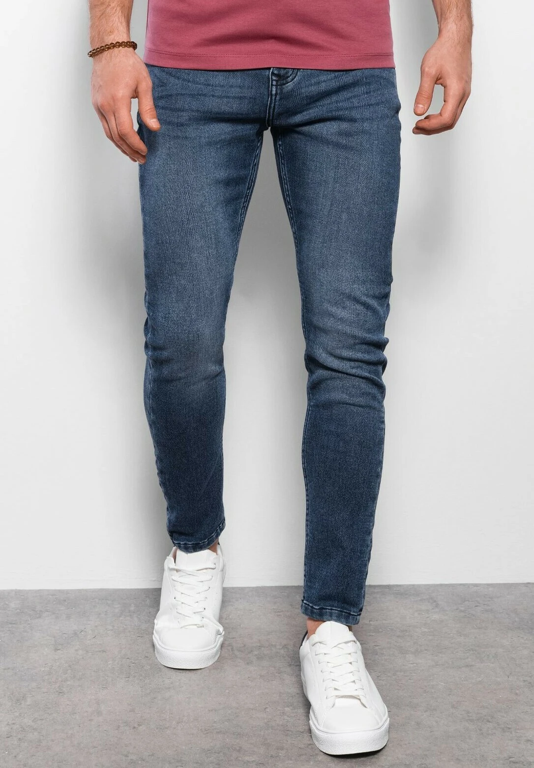 Om-Padp - Jeans Slim Fit - Dark Blue 1 Om-Padp - Jeans Slim Fit - Dark Blue