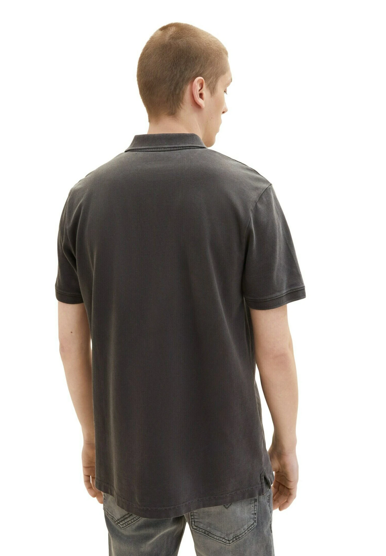 TOM TAILOR Denim PoloBlack Uomo T-shirt E Polo TO722P03U-Q11 6 TOM TAILOR Denim PoloBlack Uomo T-shirt E Polo TO722P03U-Q11 - immagine 6