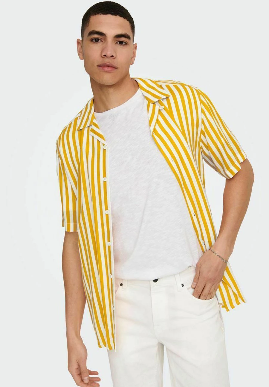 Only & Sons Onswayne Life Ss NoosCamiciaMango Mojito Uomo Camicie OS322D09H-E12 1 Only & Sons Onswayne Life Ss NoosCamiciaMango Mojito Uomo Camicie OS322D09H-E12