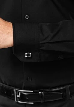 Straight Cut - Camicia Elegante - Schwarz -Vendite Boss 806e081e36bd4ed1aa0135756318f158