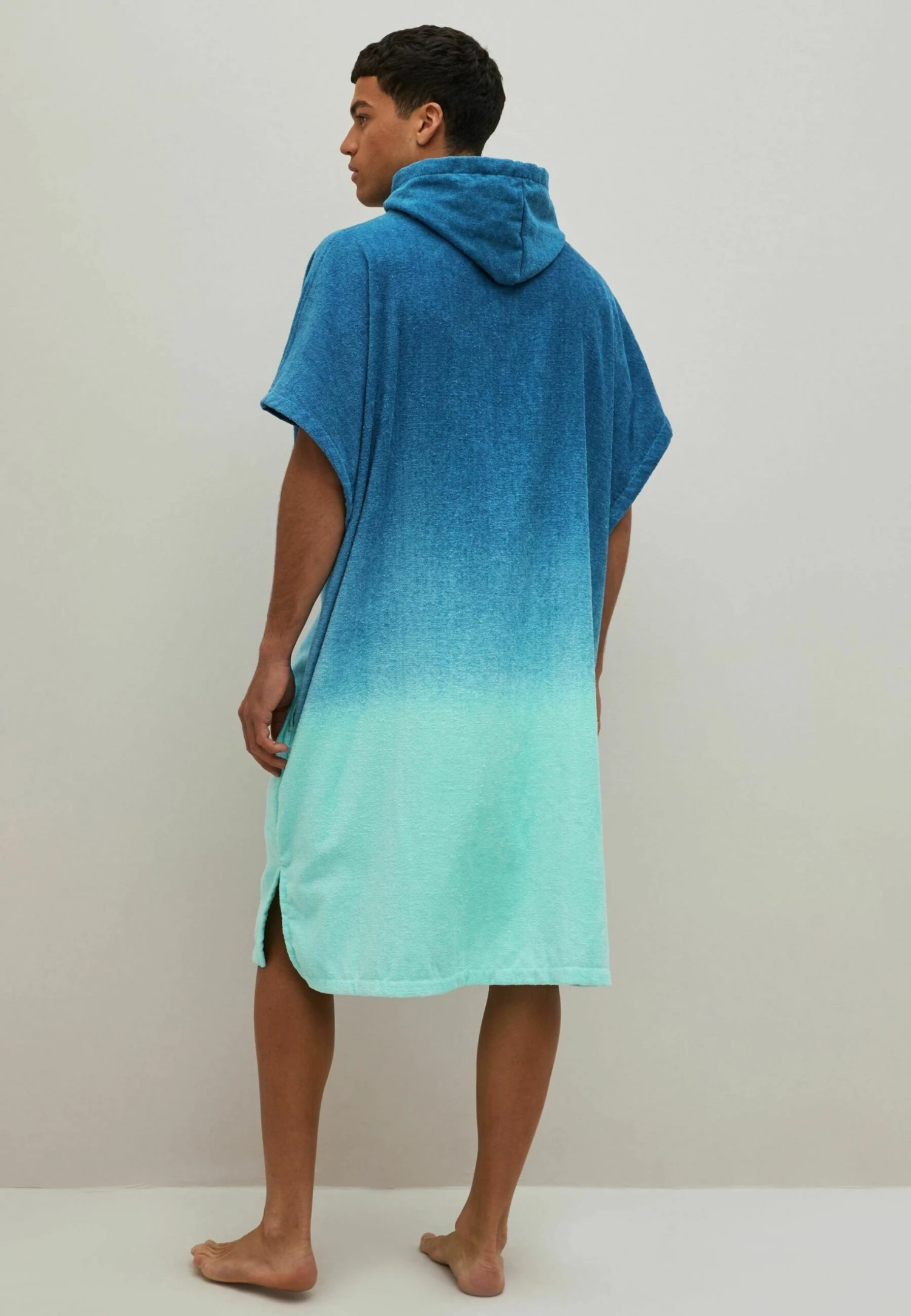 Next Towel Swim Poncho - Accappatoio - Blue Ombre 2 Next Towel Swim Poncho - Accappatoio - Blue Ombre - immagine 2