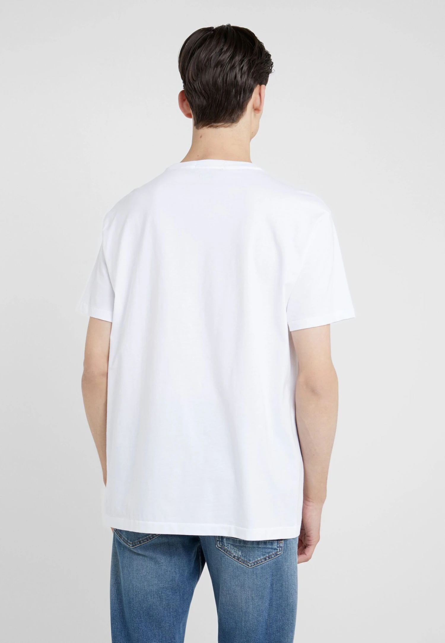 Short SleeveT-Shirt Con StampaWhite Uomo T-shirt E Polo PO222O06I-A11 3 Short SleeveT-Shirt Con StampaWhite Uomo T-shirt E Polo PO222O06I-A11 - immagine 3