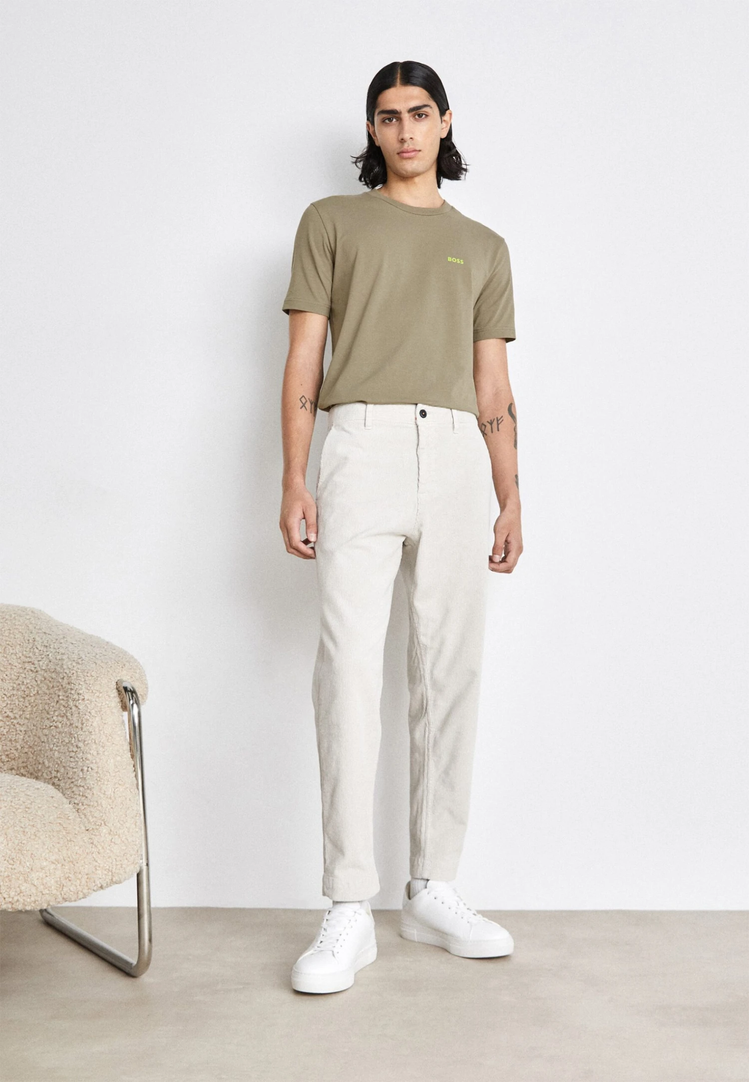 Boss Statum-2-ZPantaloniLight Pastel Grey Uomo Pantaloni BB122E0XN-C11 2 Boss Statum-2-ZPantaloniLight Pastel Grey Uomo Pantaloni BB122E0XN-C11 - immagine 2