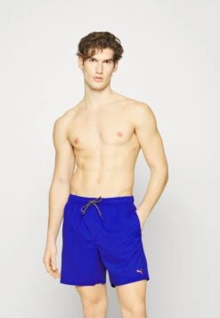 Puma Swim Men Medium LengthShorts Da MareBenjamin Blue Uomo Moda Mare PU182H004-J11
