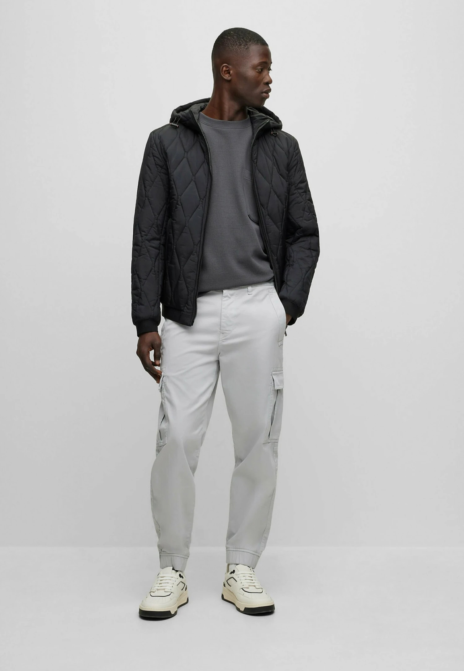 Boss SislaPantaloni CargoLight Grey Uomo Pantaloni BB121A0FC-C11 2 Boss SislaPantaloni CargoLight Grey Uomo Pantaloni BB121A0FC-C11 - immagine 2