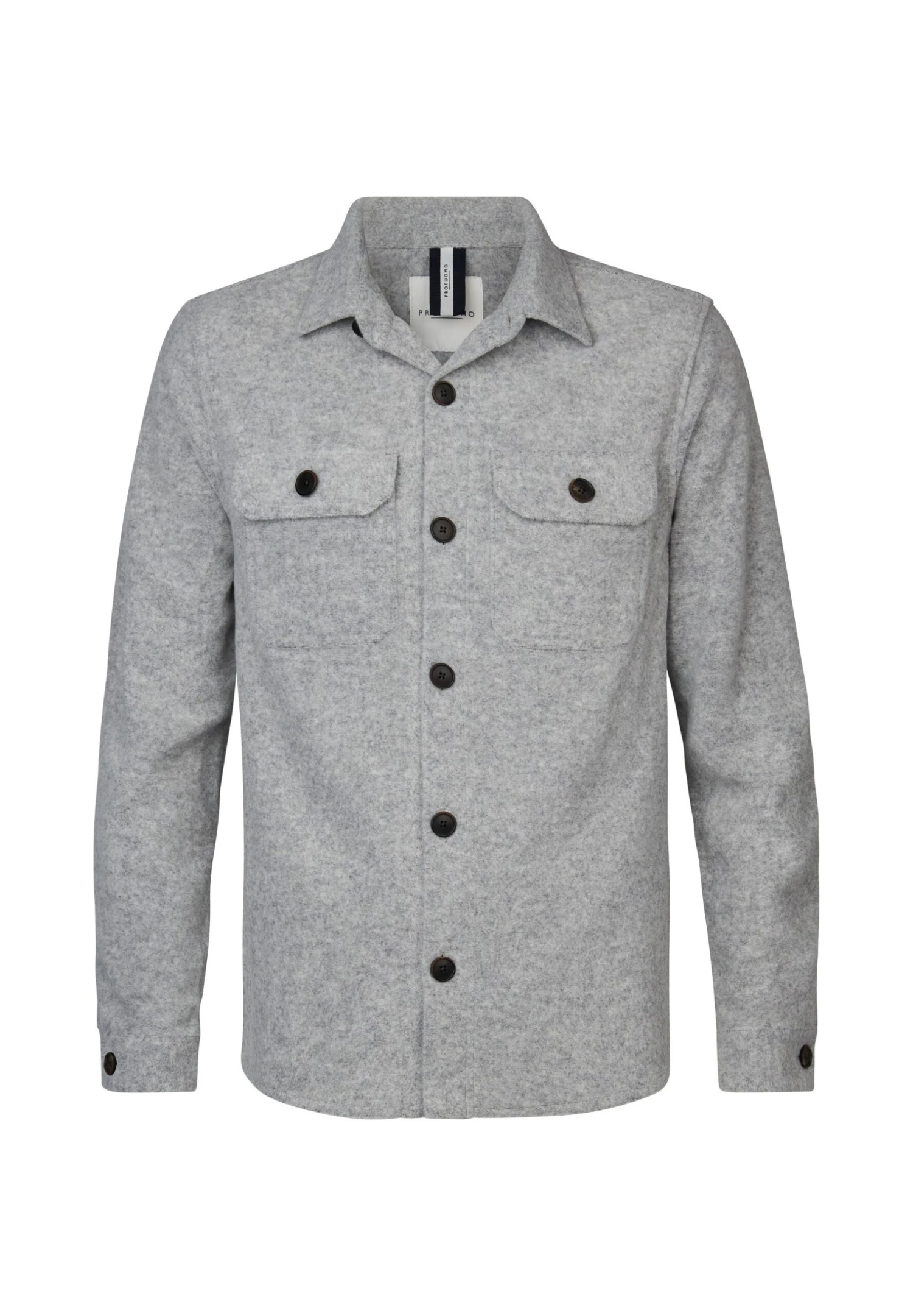 Profuomo SolidCamiciaLight Grey Uomo Camicie PRI22D06O-C11 5 Profuomo SolidCamiciaLight Grey Uomo Camicie PRI22D06O-C11 - immagine 5