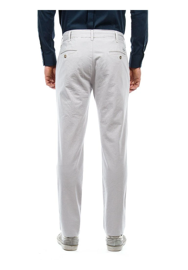 Tinta UnitaChinoGrigio Chiaro Uomo Pantaloni C4D22G00H-C12 2 Tinta UnitaChinoGrigio Chiaro Uomo Pantaloni C4D22G00H-C12 - immagine 2
