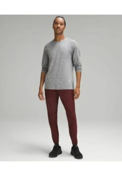 I più venduti 17 Lululemon Surge Raw Pantaloni SportiviRed Merlot Uomo Pantaloni LLS42E011-G11