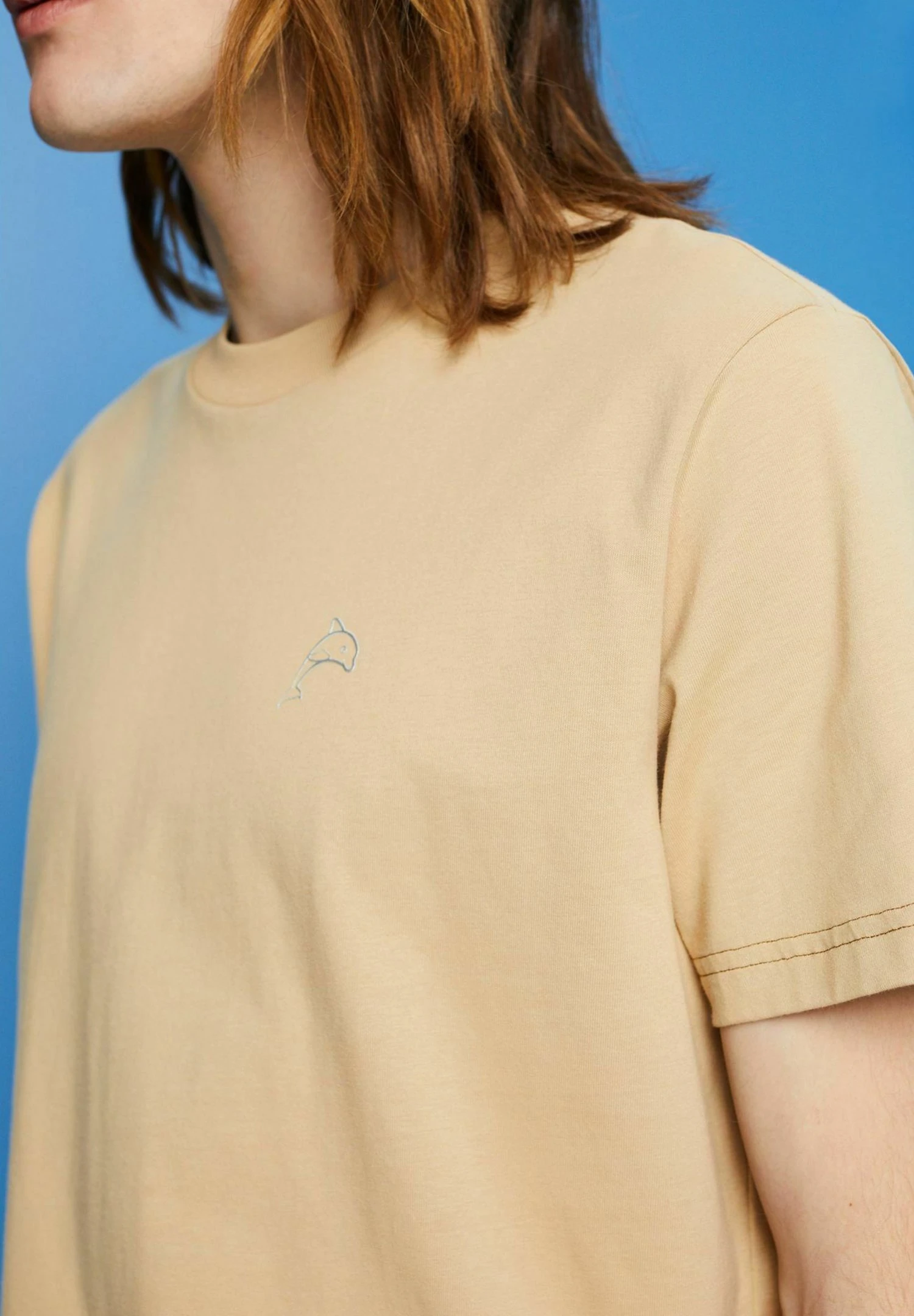 ESPRIT Mit DelfinprintT-Shirt BasicSand Uomo T-shirt E Polo ES122O130-B11 4 ESPRIT Mit DelfinprintT-Shirt BasicSand Uomo T-shirt E Polo ES122O130-B11 - immagine 4