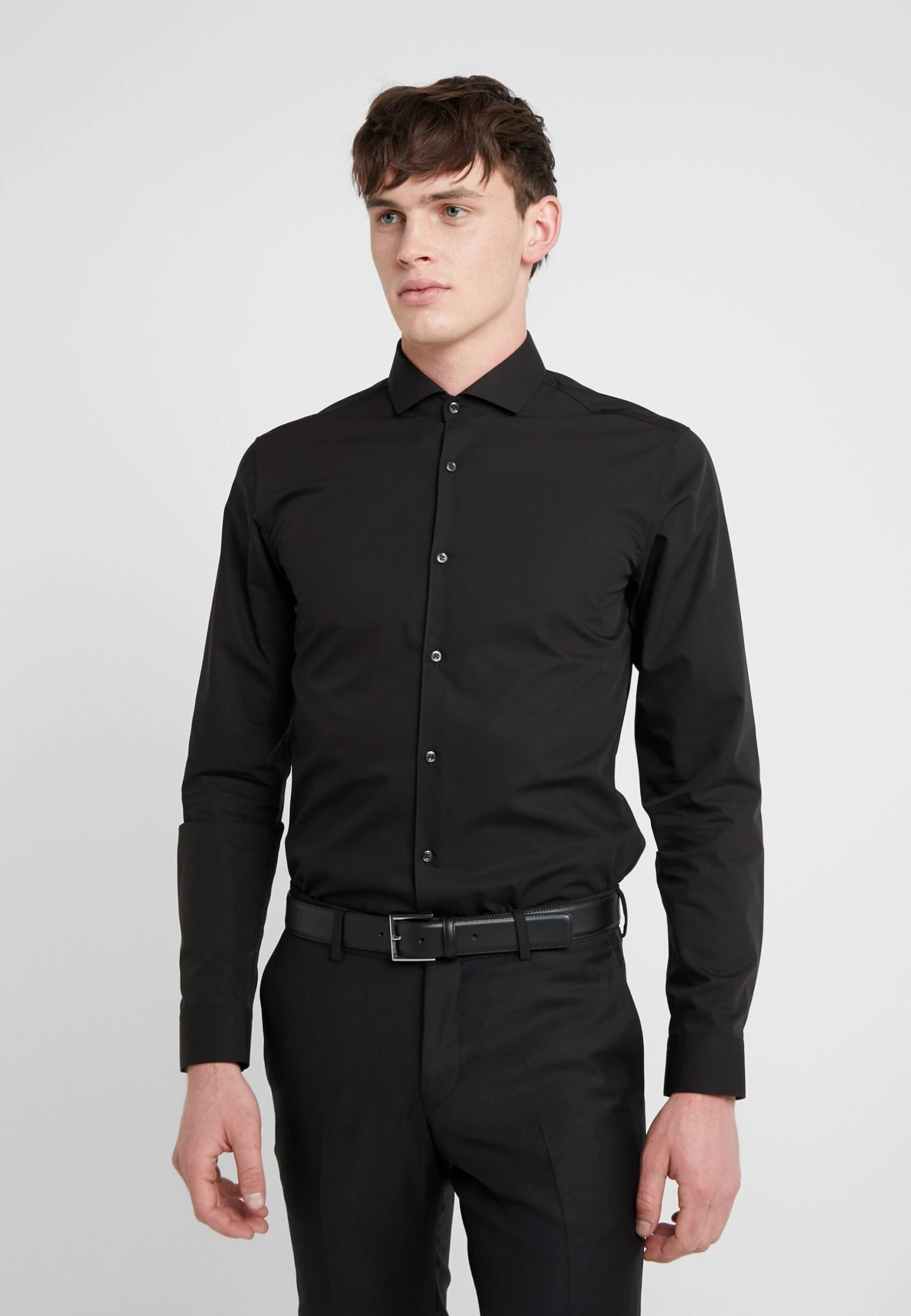 Hugo Erriko Extra Slim Fit - Camicia Elegante - Black 1 Hugo Erriko Extra Slim Fit - Camicia Elegante - Black