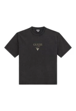 Guess Logo Frontale - T-Shirt Con Stampa - Nero 10 Guess Logo Frontale - T-Shirt Con Stampa - Nero -Vendite Boss 94c653a63ad64e6582a2ac9e457a19b2