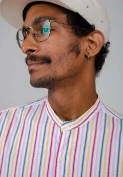 Brava Fabrics Rainbow Regular Mao - Camicia - White 9 Brava Fabrics Rainbow Regular Mao - Camicia - White -Vendite Boss 95cc2ea0fc1747a1b67ab922508c5cf2