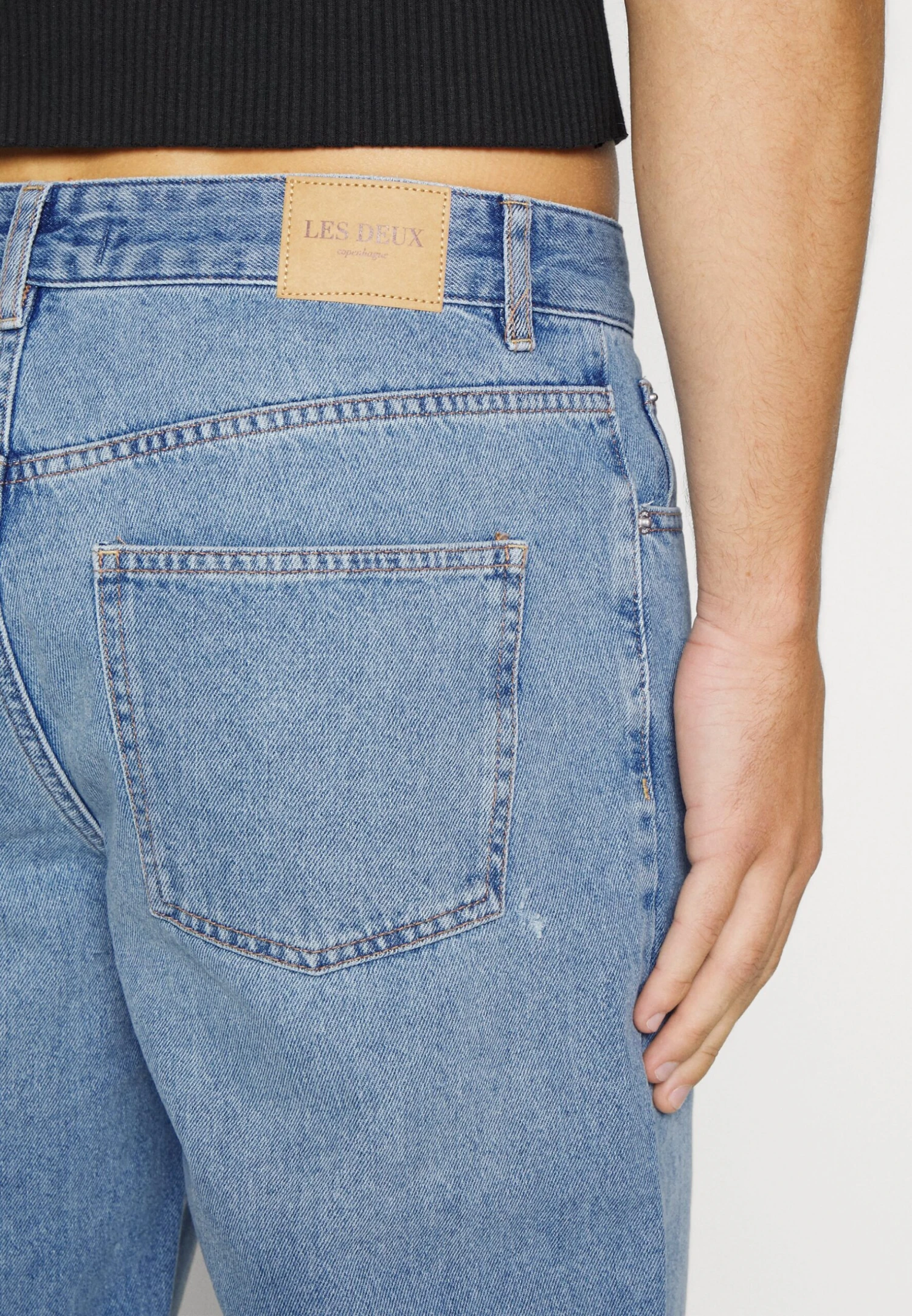 Les Deux RyderJeans BaggyAntique Blue Wash Uomo Jeans LEP22G008-K11 5 Les Deux RyderJeans BaggyAntique Blue Wash Uomo Jeans LEP22G008-K11 - immagine 5