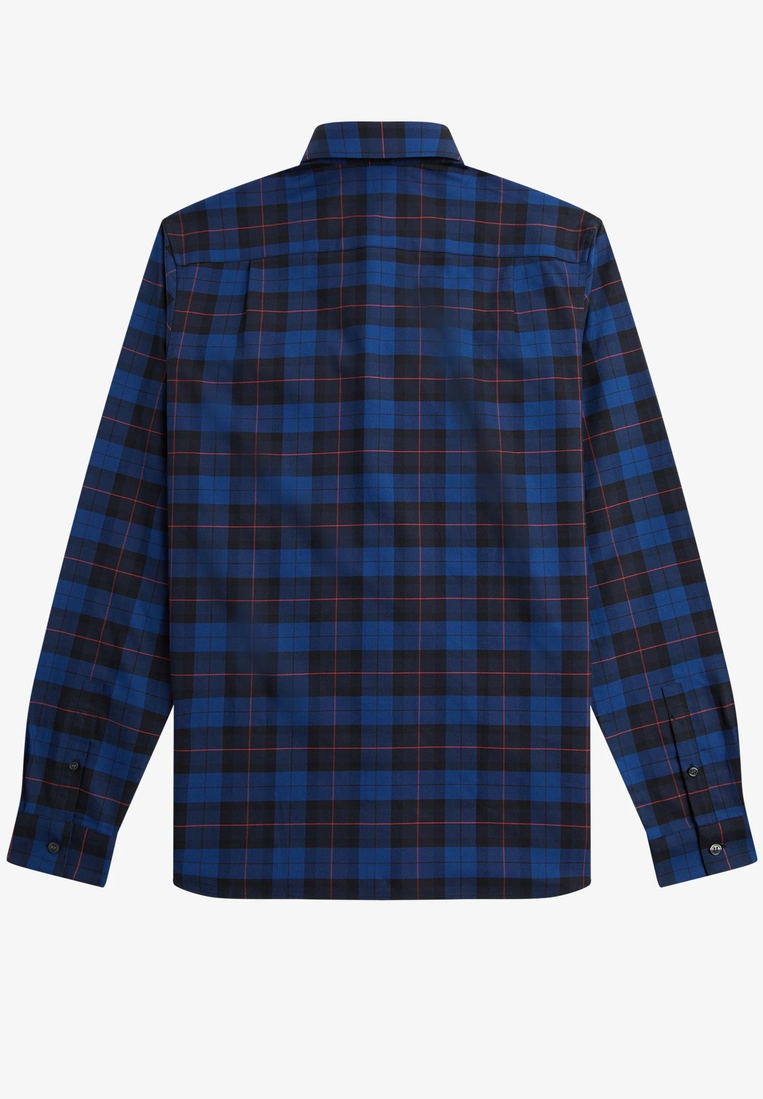 Fred Perry Tartan - Camicia - Blu Navy 4 Fred Perry Tartan - Camicia - Blu Navy - immagine 4