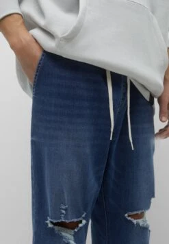 PULL & BEAR Jeans BaggyBlue Denim Uomo Jeans PUC22G0OC-K12 -Vendite Boss 9961e074d7f1455684afb7af91cda562