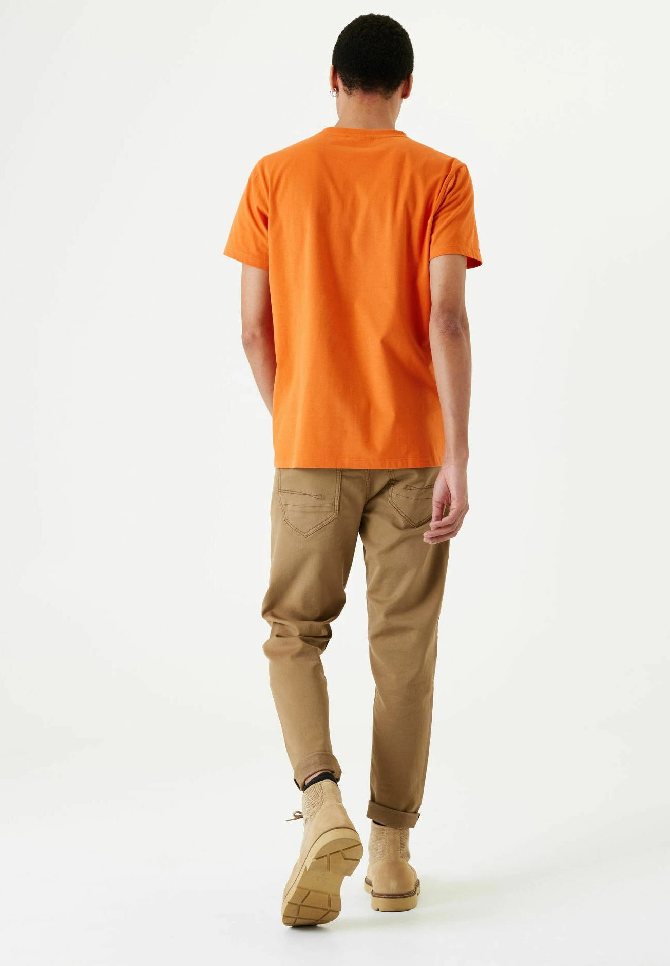 Garcia T-Shirt Con Stampa - Sunset Orange 2 Garcia T-Shirt Con Stampa - Sunset Orange - immagine 2