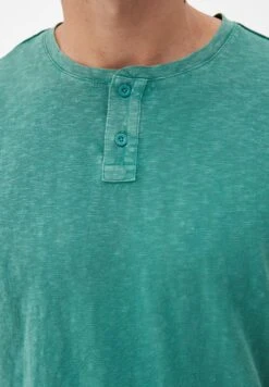 QS By S.Oliver Mit HenleyausschnittT-Shirt BasicHellgrün Uomo T-shirt E Polo QS122O0NK-M11 -Vendite Boss 9c40c6478d48406ab811c1b2dc27a193