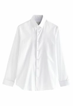 Next Easy Care OxfordRegular Fit Double Cuff - Camicia - White