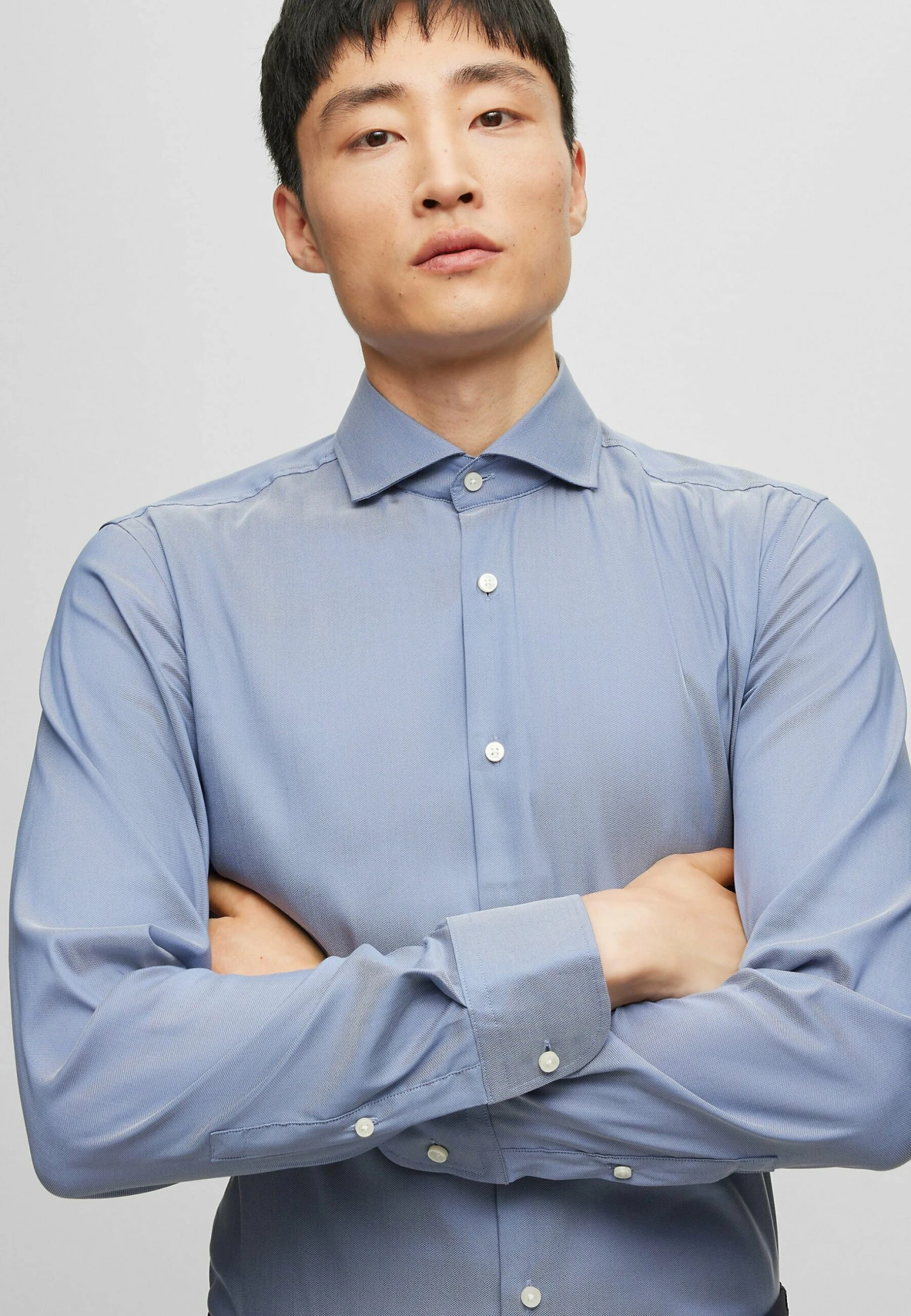 Boss P-Hank-Spread-C - Camicia - Open Blue Fifteen 4 Boss P-Hank-Spread-C - Camicia - Open Blue Fifteen - immagine 4