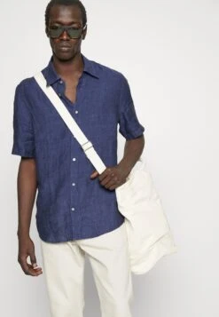 Tiger Of Sweden Enree - Camicia - Indigo -Vendite Boss 9fd533c46273450b999d3f51ff050fd7