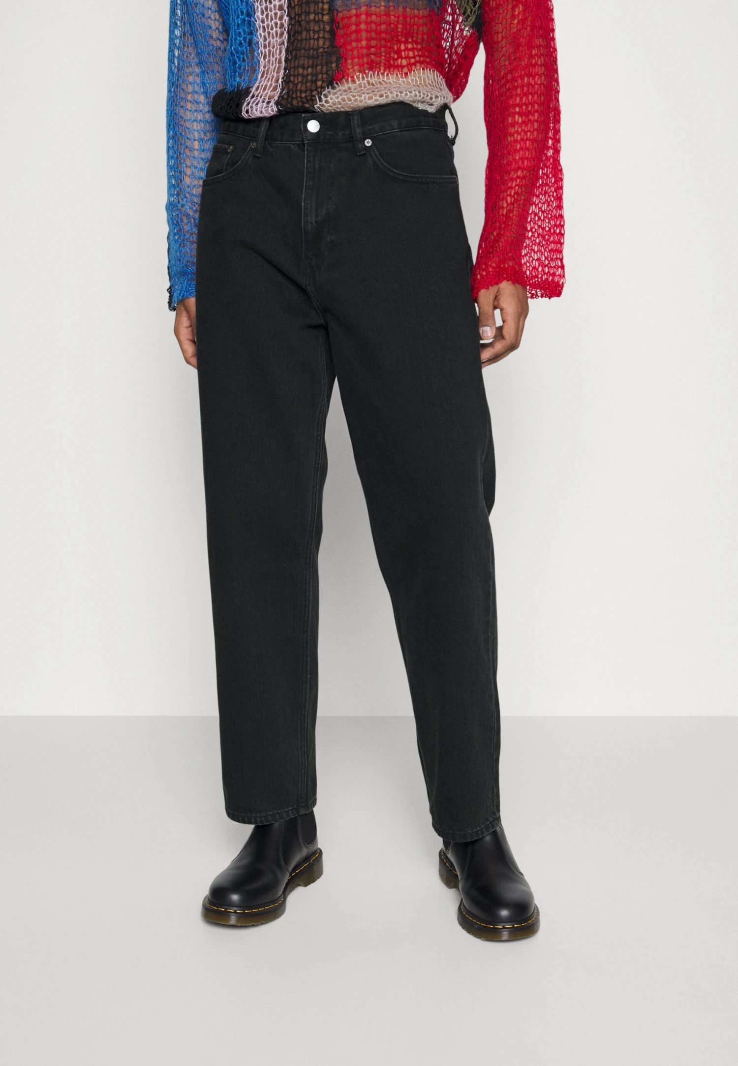 WEEKDAY Galaxy Loose StraightJeans BaggyTuned Black Uomo Jeans WEB22G04X-Q13 1 WEEKDAY Galaxy Loose StraightJeans BaggyTuned Black Uomo Jeans WEB22G04X-Q13