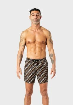 Mid-Length - Shorts Da Mare - Beige Melange