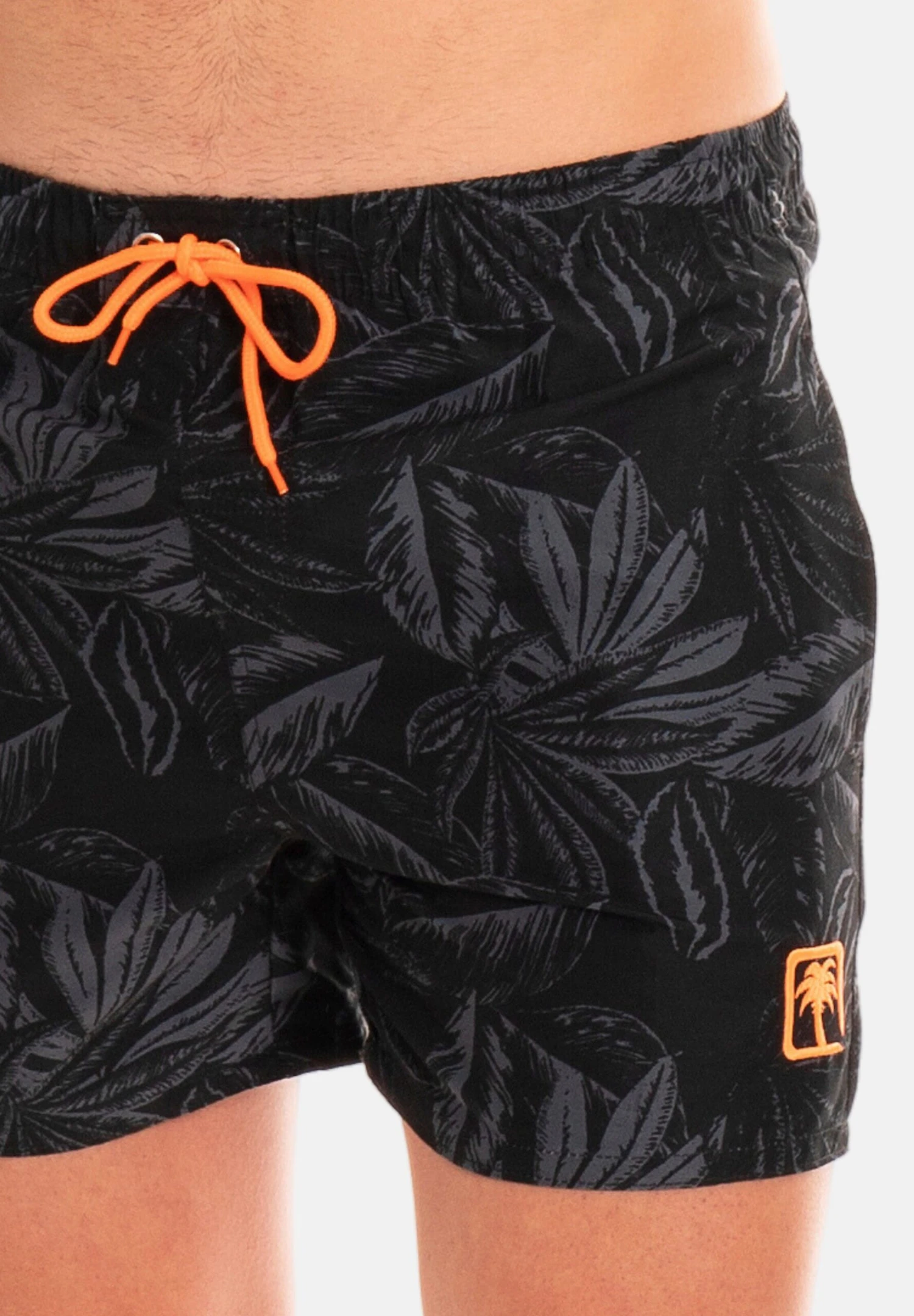 FabioShorts Da MareNoir Floral Uomo Moda Mare SQI82H004-Q11 3 FabioShorts Da MareNoir Floral Uomo Moda Mare SQI82H004-Q11 - immagine 3