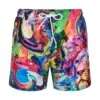 Mr GUGU & MISS GO Shorts Da MarePink Uomo Moda Mare GG782H00E-J11