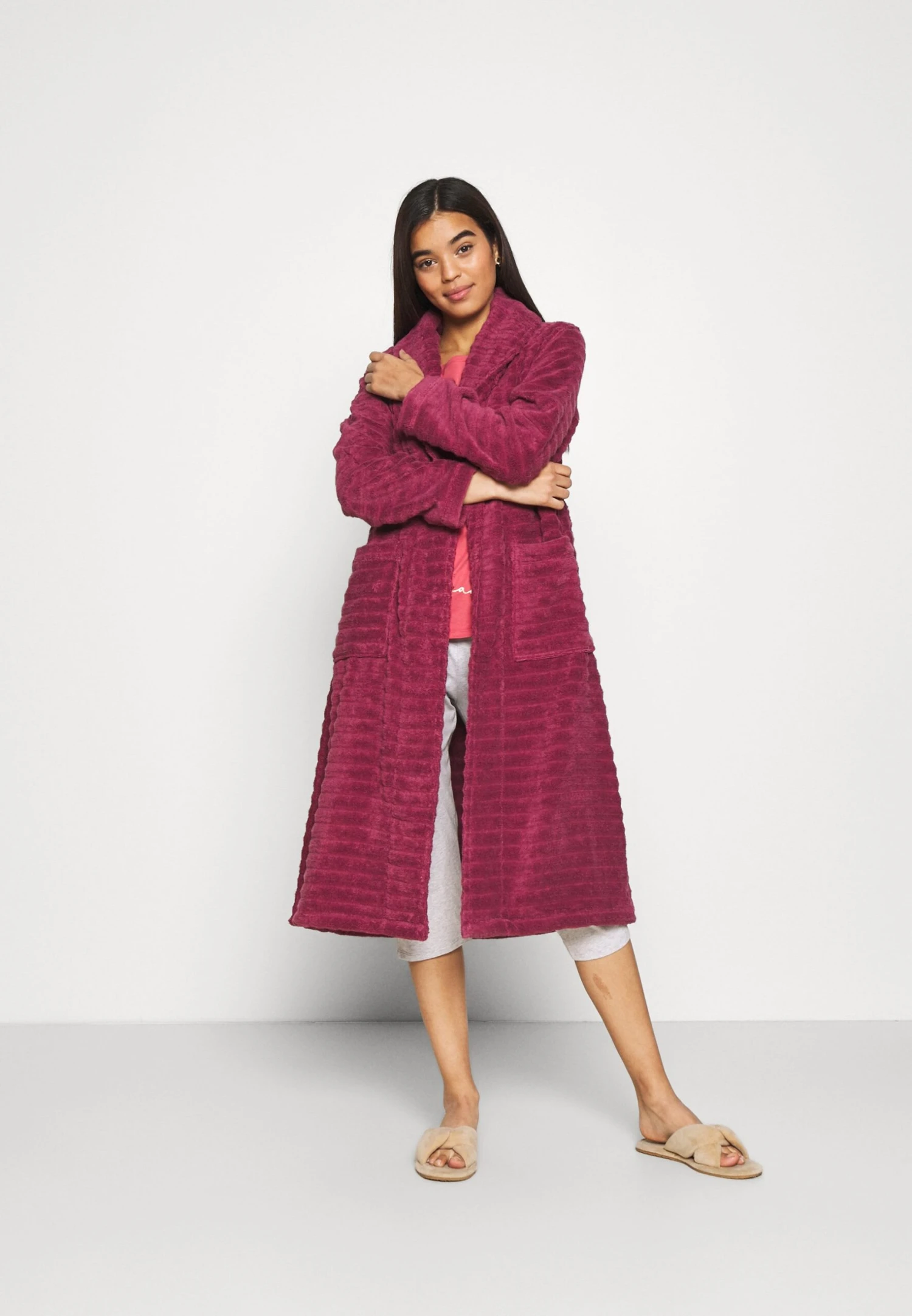 Vossen Coco Unisex - Accappatoio - Hibiscus 2 Vossen Coco Unisex - Accappatoio - Hibiscus - immagine 2